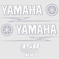 Yamaha Boat Cowling Decal U30920-09 | 350 Hp Four Stroke V8 Gray (Kit)