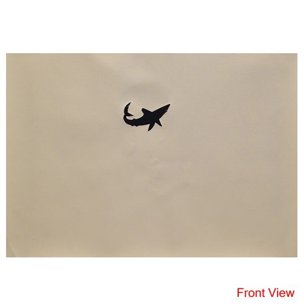 Mako Boat Pre-Cut Knit Back Vinyl 177429 | Cream 34 1/2 x 24 3/4 InchO