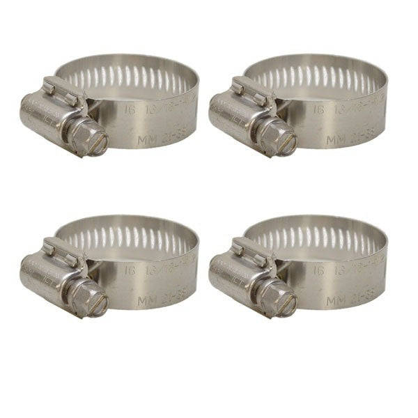 Fuel Hose Clamp Set 3/16 - 1 1/2 Inch by Jet Breeze