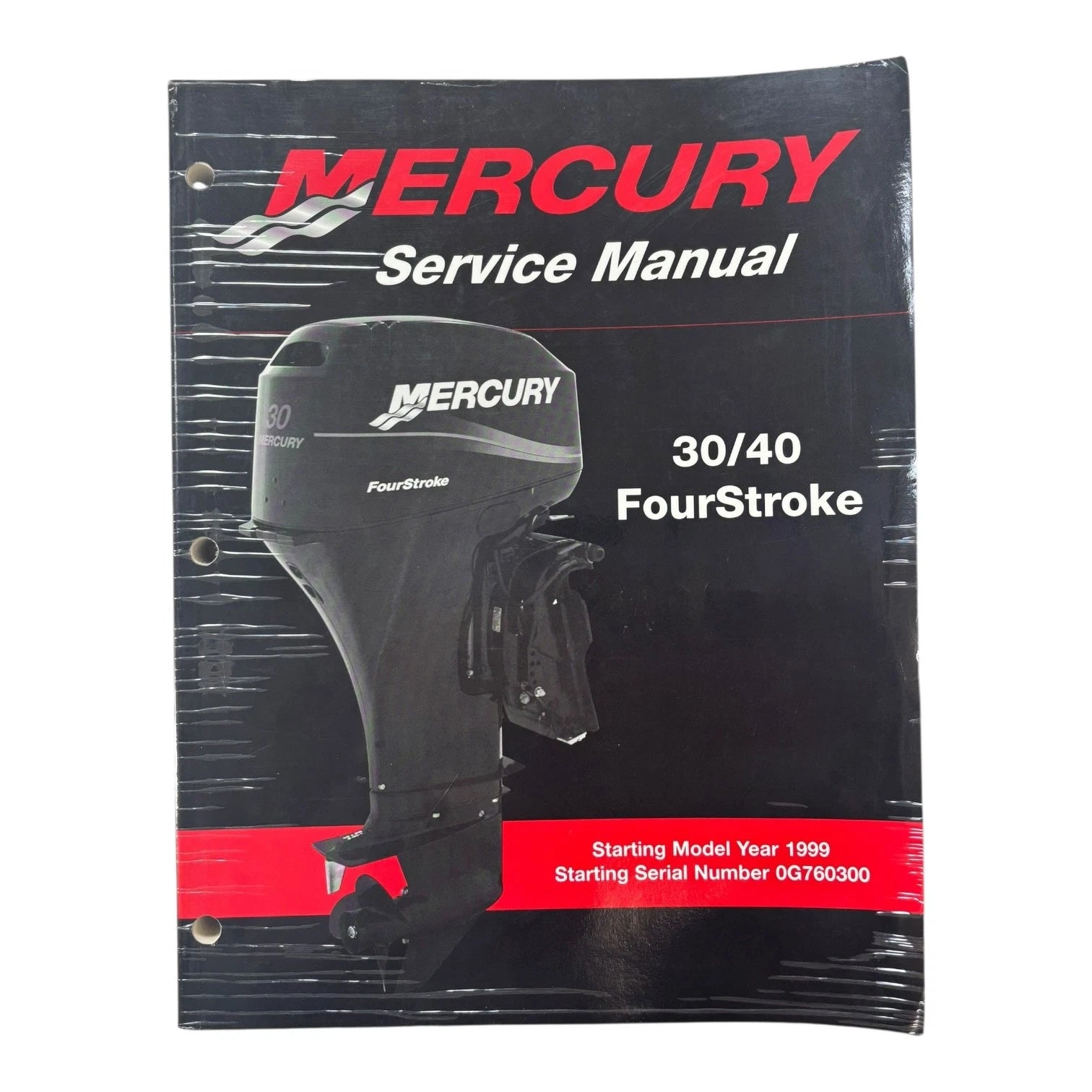 Mercury 90-857046r1, 30/40 Fourstroke Service Manual (2001)