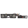 Dash Gauge Switch Panels Lowe Black Speckle by Lowe