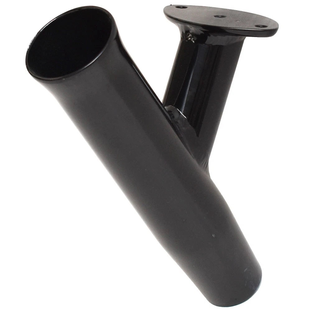 Scout Boat Fishing Rod Holder | 40 Degree 10 Inch Glossy Black