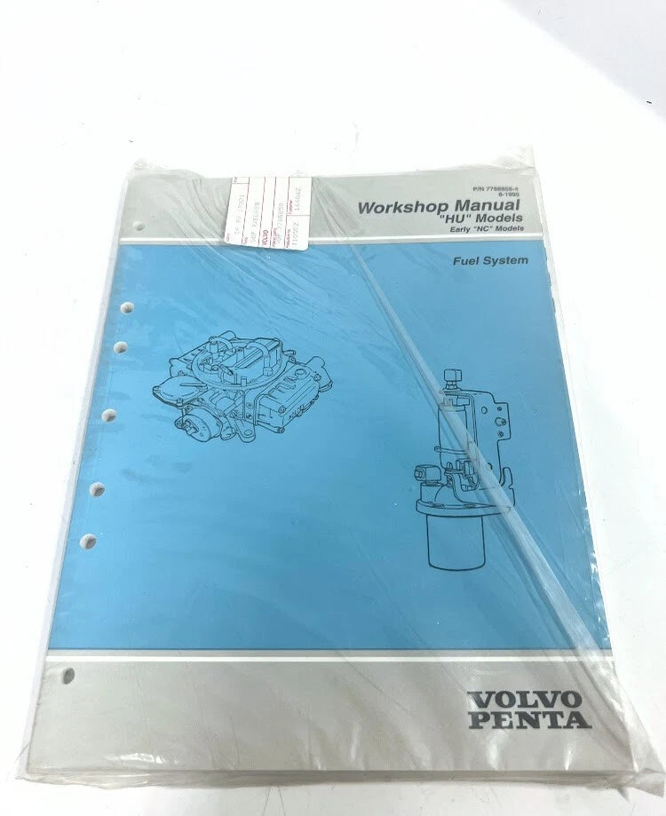 Volvo Penta 7788858-4, Workshop Manual, Fuel System, Hu &Amp; Early