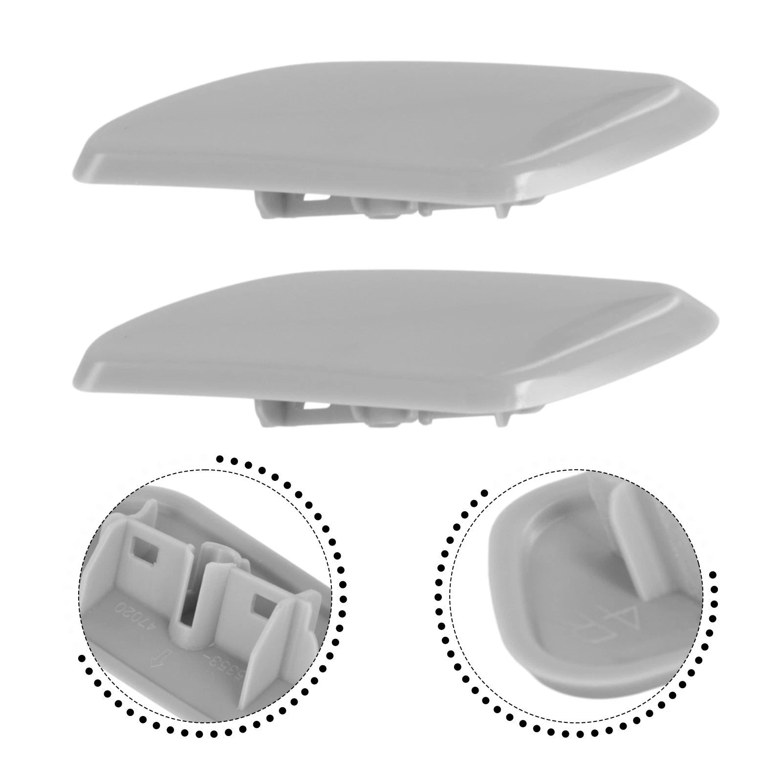 Headlamp Washer Cover Cap 85354-47020 85353-47020 For Prius Xw30