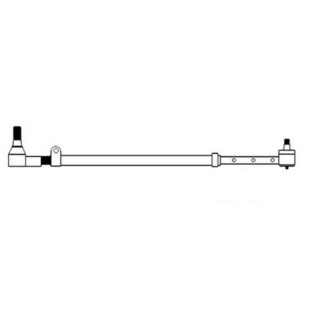186145m92 Complete Tie Rod Assembly Rh Fits Massey Ferguson 50 65 ++