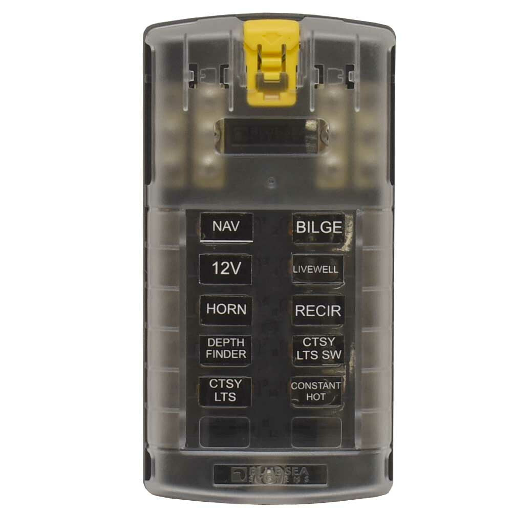 Blue Sea Boat Fuse Block 5026 | 12 Circuit ST Box w/ CoverOpens in a n