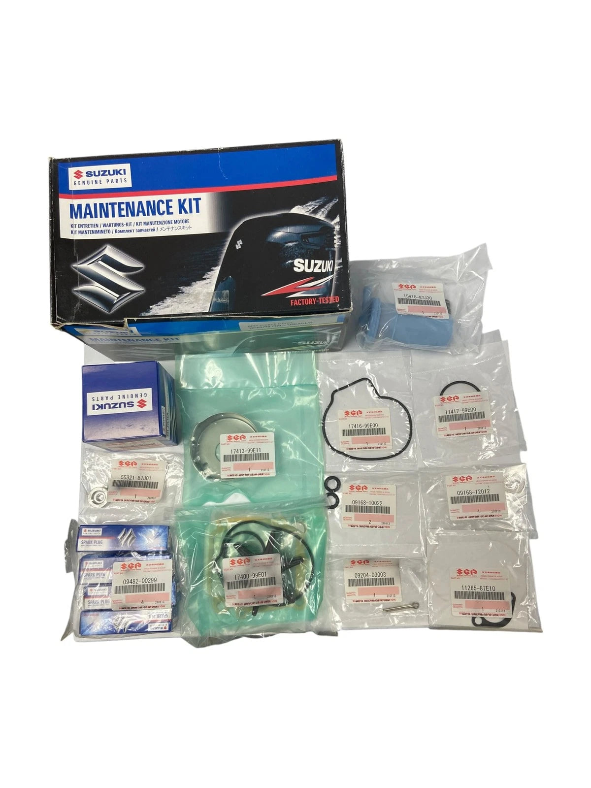 Suzuki 17400-99860, Maintenance Kit Df60/70 ('08~'09 Early)