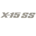 MasterCraft Boat Windshield Decal X15SS by MasterCraft