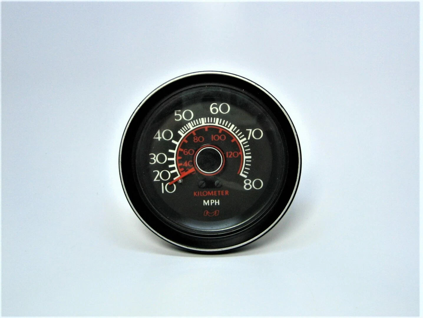 Medallion 3-3/4" Black Face / Bezel 0-80 Mph | Hook & Hull Co