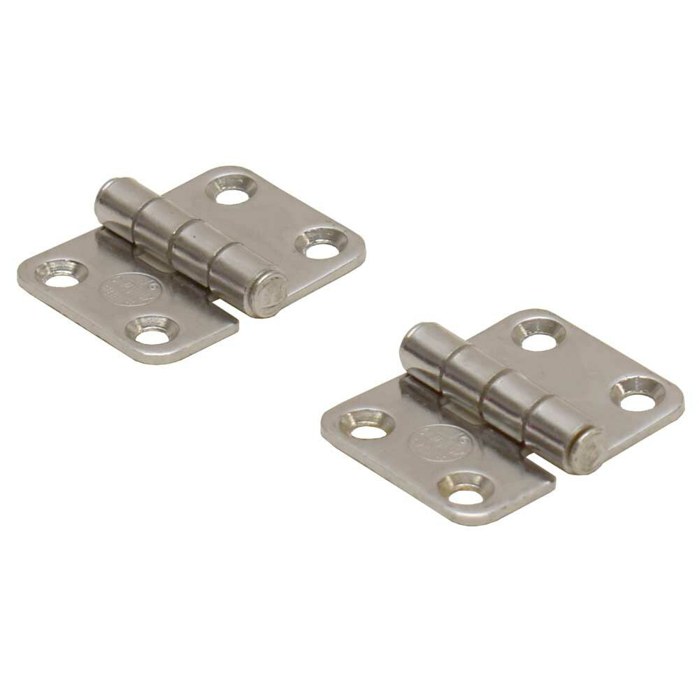 Boat Hinges Gemlux 1 7/8 x 1 5/8 Inch Stainless Steel by Gemlux