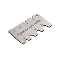 Nickel-Plated Angle Bracket for Measuring