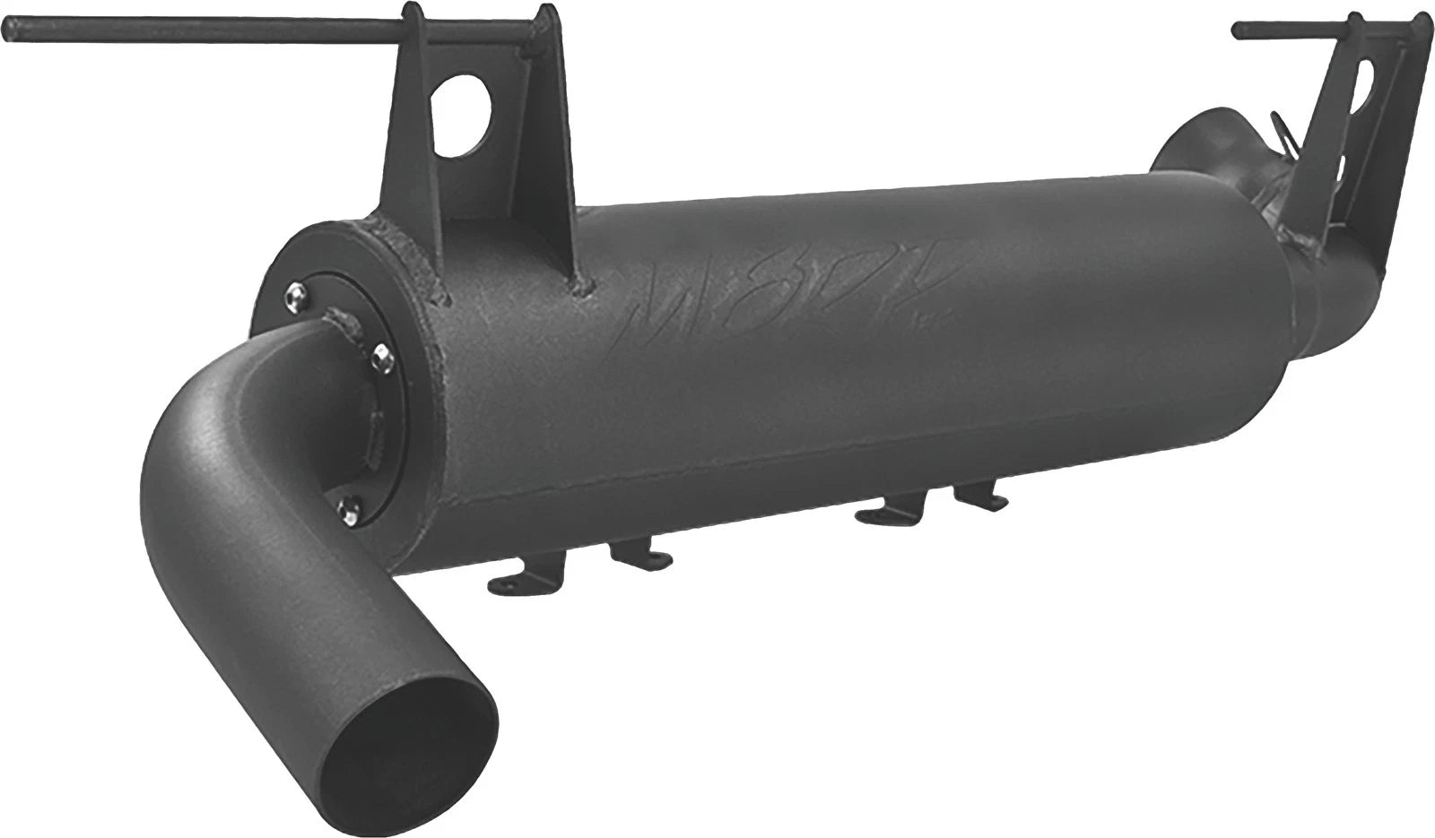 Mbrp Single Slip-on System With Performance Muffler For Polaris Rzr