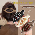 Oval Duckbill Hair Clip Frosted Matte