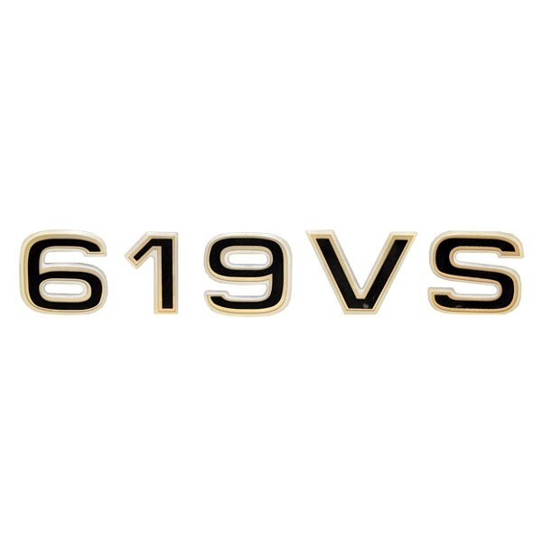 Ranger Boat Raised Decal Black Gold 619VS by Ranger