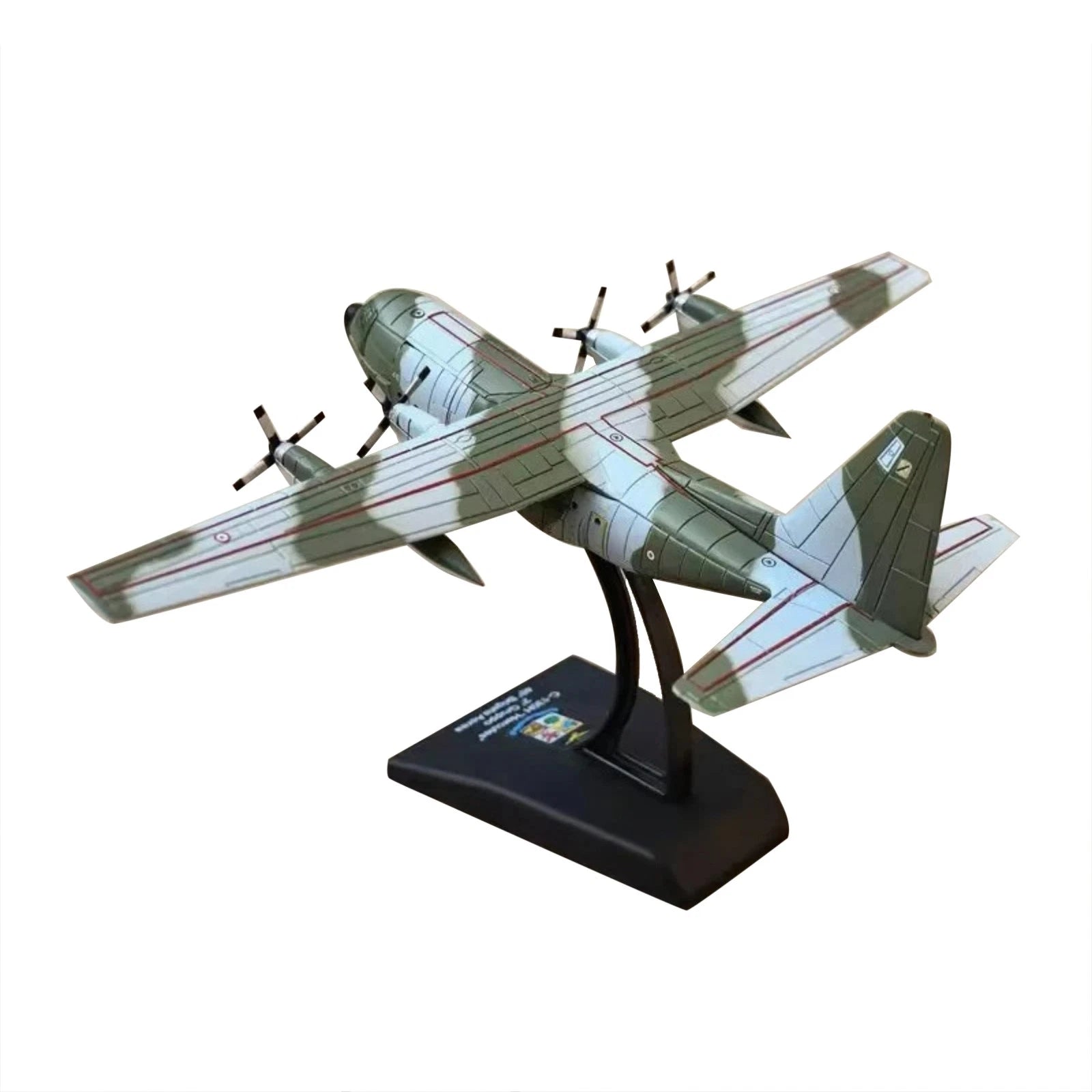 Diecast Us Air Force C-130h Hercules 1:250 Scale Model Alloy
