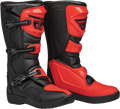 Fly Racing Maverik Lt Offroad Boots For Adults Us 12 Red/black