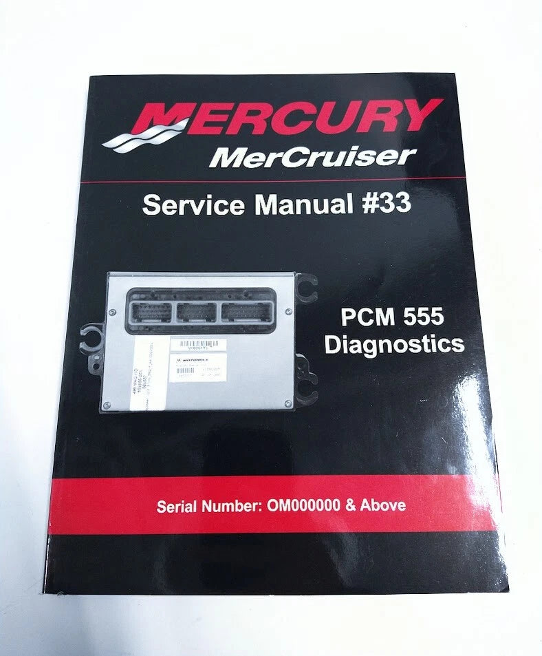 Mercury Mercruiser 90-863757002, Pcm 555 Diagnostics Service Manual