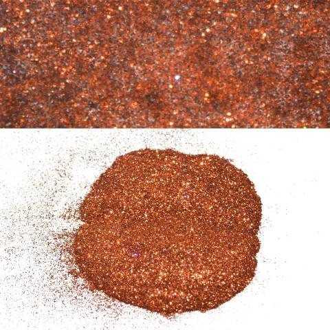 Glitter Flake Boat Auto Motorcycle Sunburst Orange