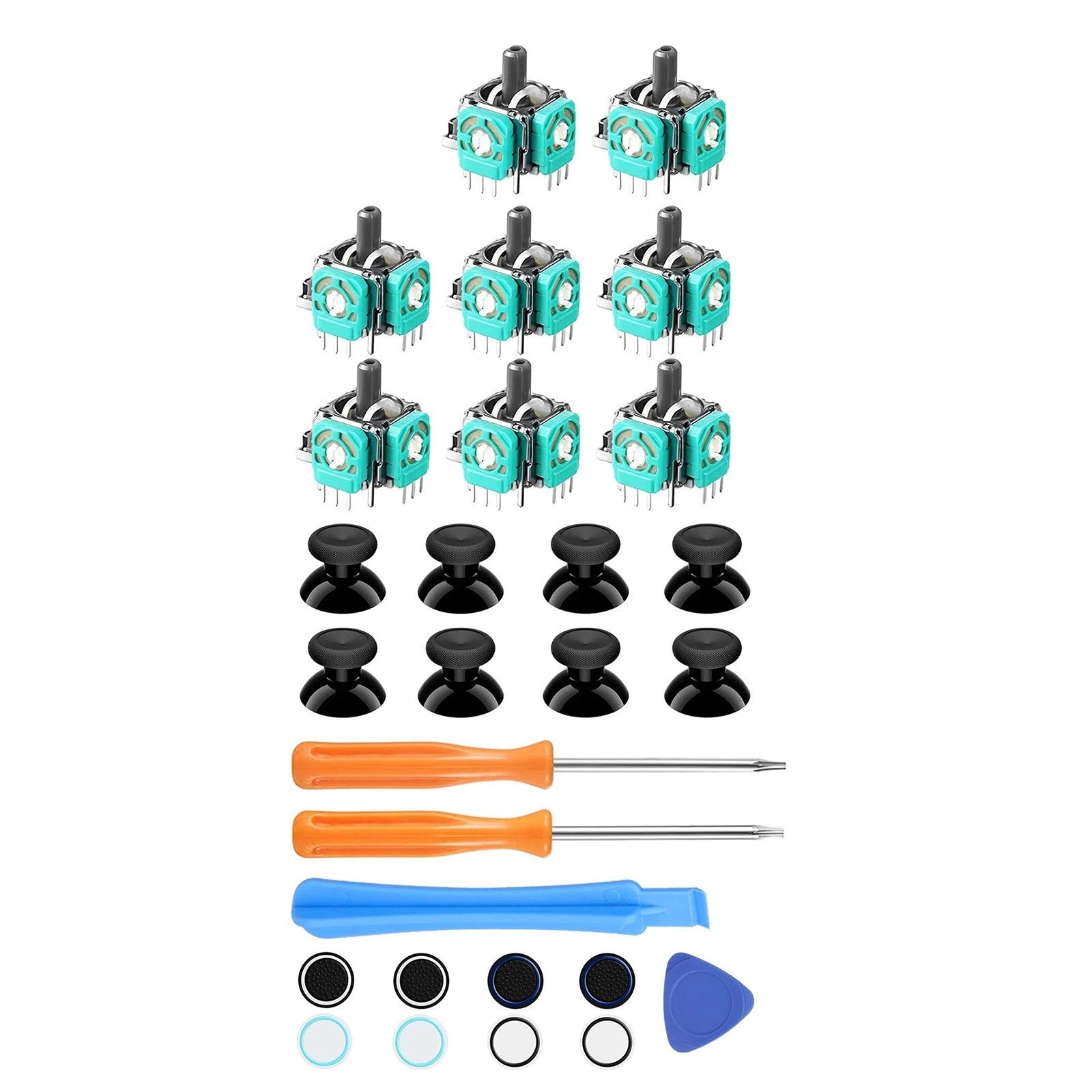 Analog Thumbstick Replacement Kit For Xbox One Controllers With 8