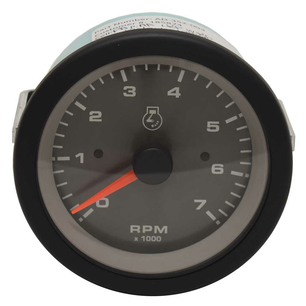 Teleflex Tachometer Gauge 3 3/8 Inch Pewter by Teleflex