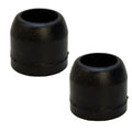 Standard Boat End Cap Roller ESR204 2 Inch Black (Pair) by Craton