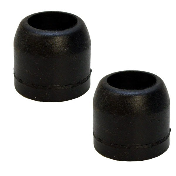 Standard Boat End Cap Roller ESR204 2 Inch Black (Pair) by Craton