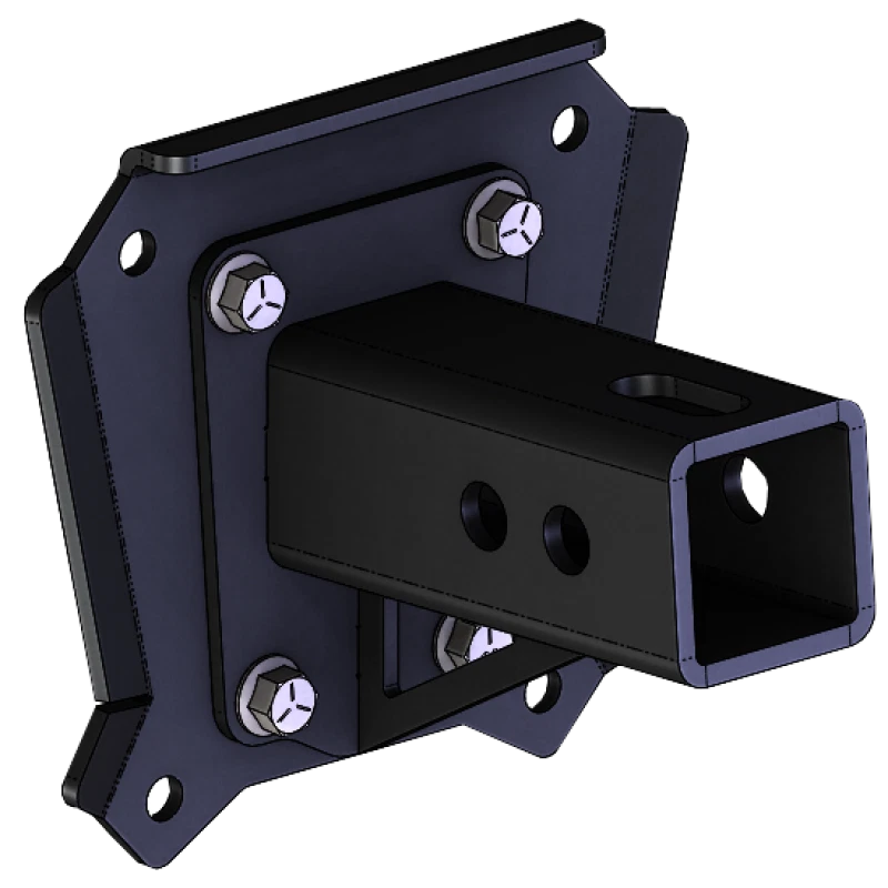 Kfi 14-17 Polaris Rzr Xp 1000/4 & Turbo Rear Hitch With 2-inch