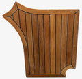 Intrepid 375 Boats, Marine Teak Wood Flooring Panel | Hook & Hull Co