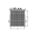 Re55139 Condenser W Oil Cooler Fits John Deere Tractor 7200 7210 7400