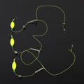 3 Hook Fishing Rig High Carbon Steel Hooks