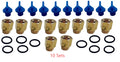 10 Sets Drain Plug Kit For Mercruiser Sterndrives 4 Cylinder