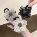 Lightweight Mesh Hair Clip Flower Design