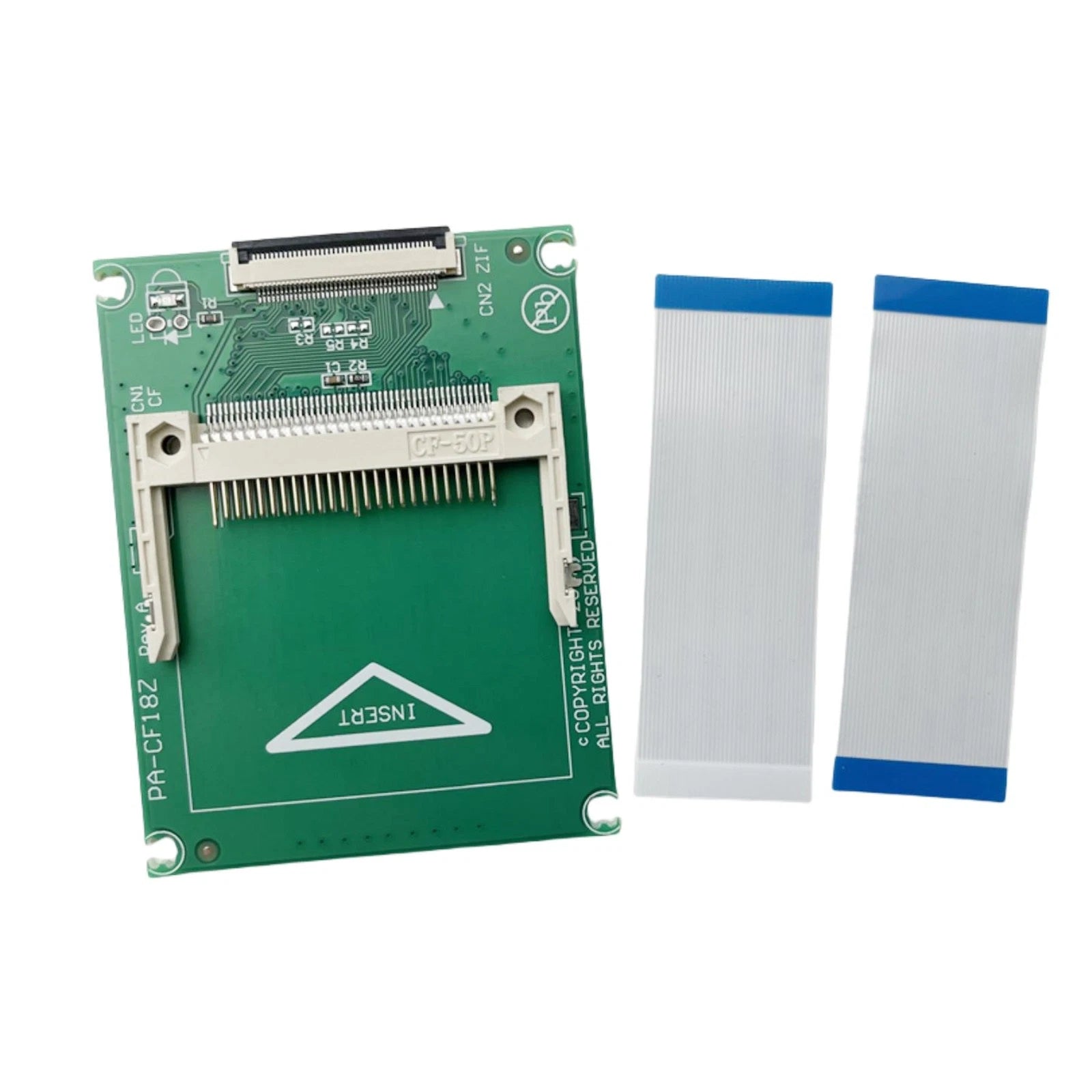 Cf Compact Flash Memory Card To 1.8" Zif 40pin Ce Hdd Adapter