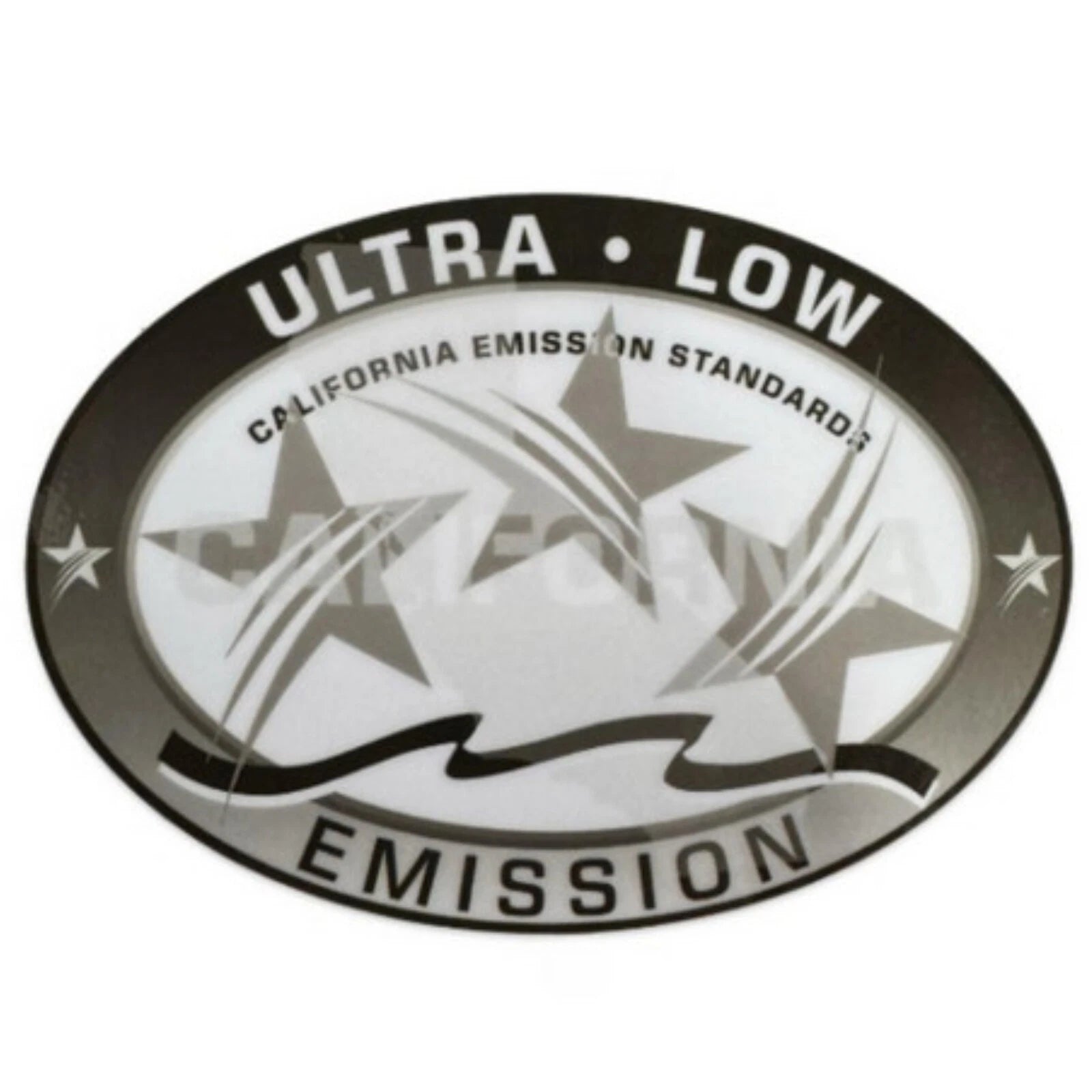 Ultra Low Emission Outboard Graphic Sticker Decal for California - Gray