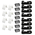 8 Set Solar Cover Reel Attachment Kit Straps Blanket For In-ground