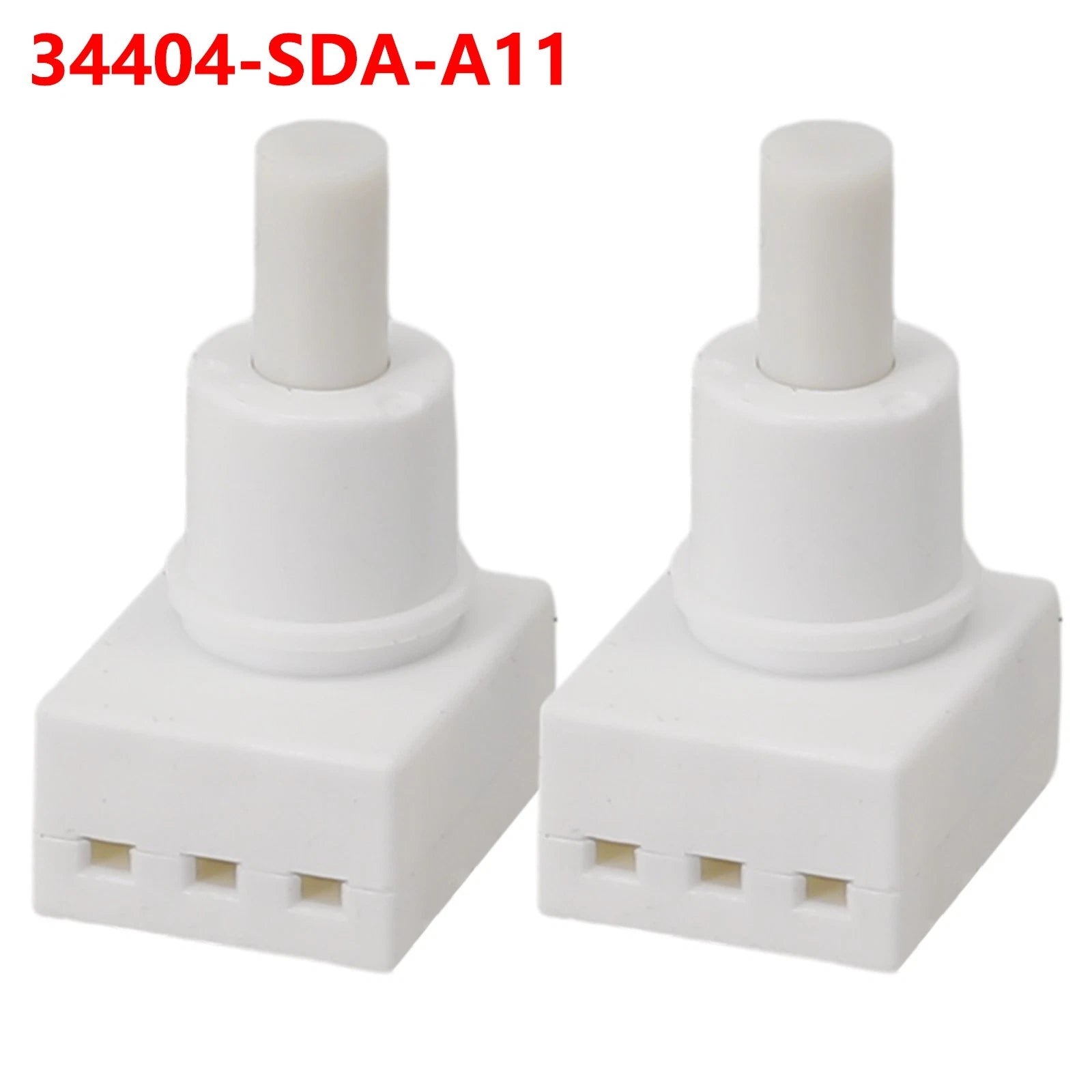 Lamp Switch Button Dome Light Lamp High Reliability Push Button 1 Pair