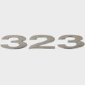 Cobalt Boat Raised Decal 451038 | 323 Silver StickerOpens in a new win