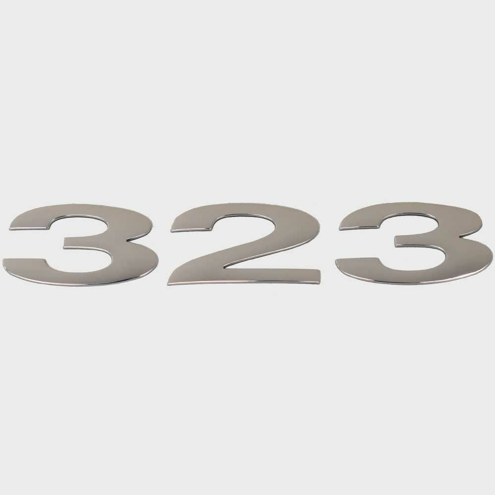 Cobalt Boat Raised Decal 451038 | 323 Silver StickerOpens in a new win