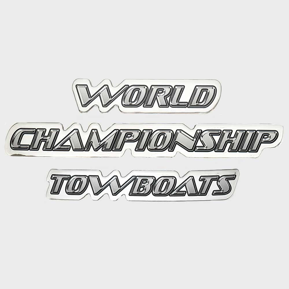 Raised Decal Gekko Boat World Championship by Gekko