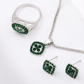 Women Jewelry Set with Heart Design