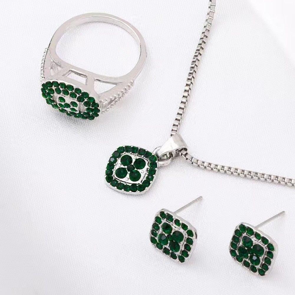 Women Jewelry Set with Heart Design