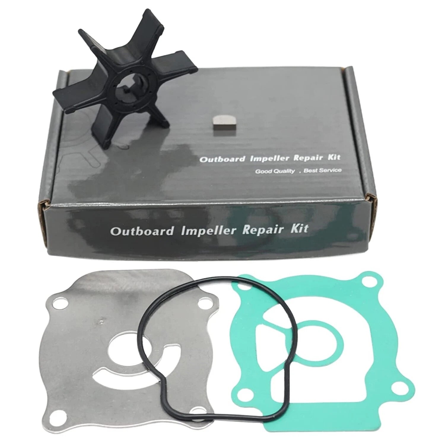 Water Pump Impeller Kit For Suzuki 4 Str Outboard Df25 Motor