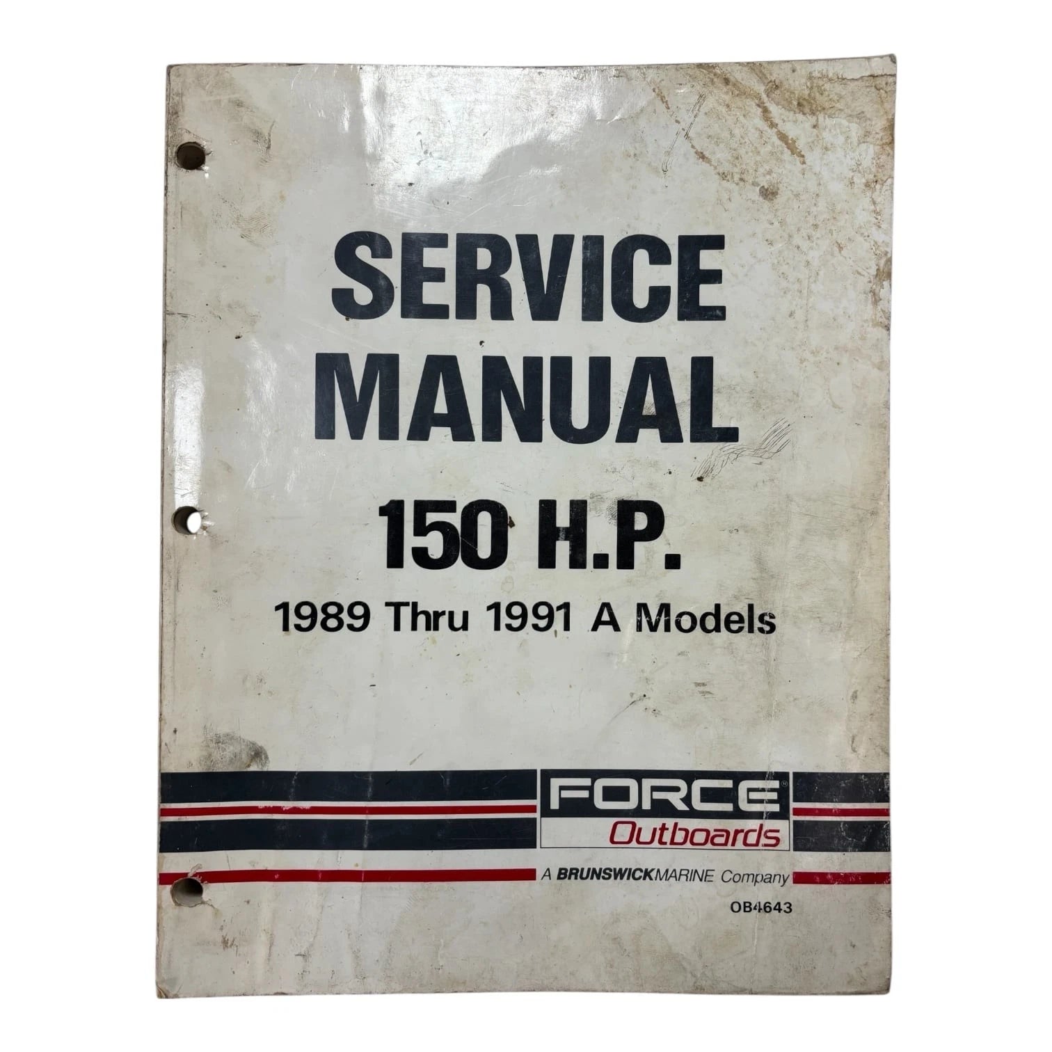 Force Outboards Ob4643, 150 Hp. 1989 Thru 1991 A | Hook & Hull Co