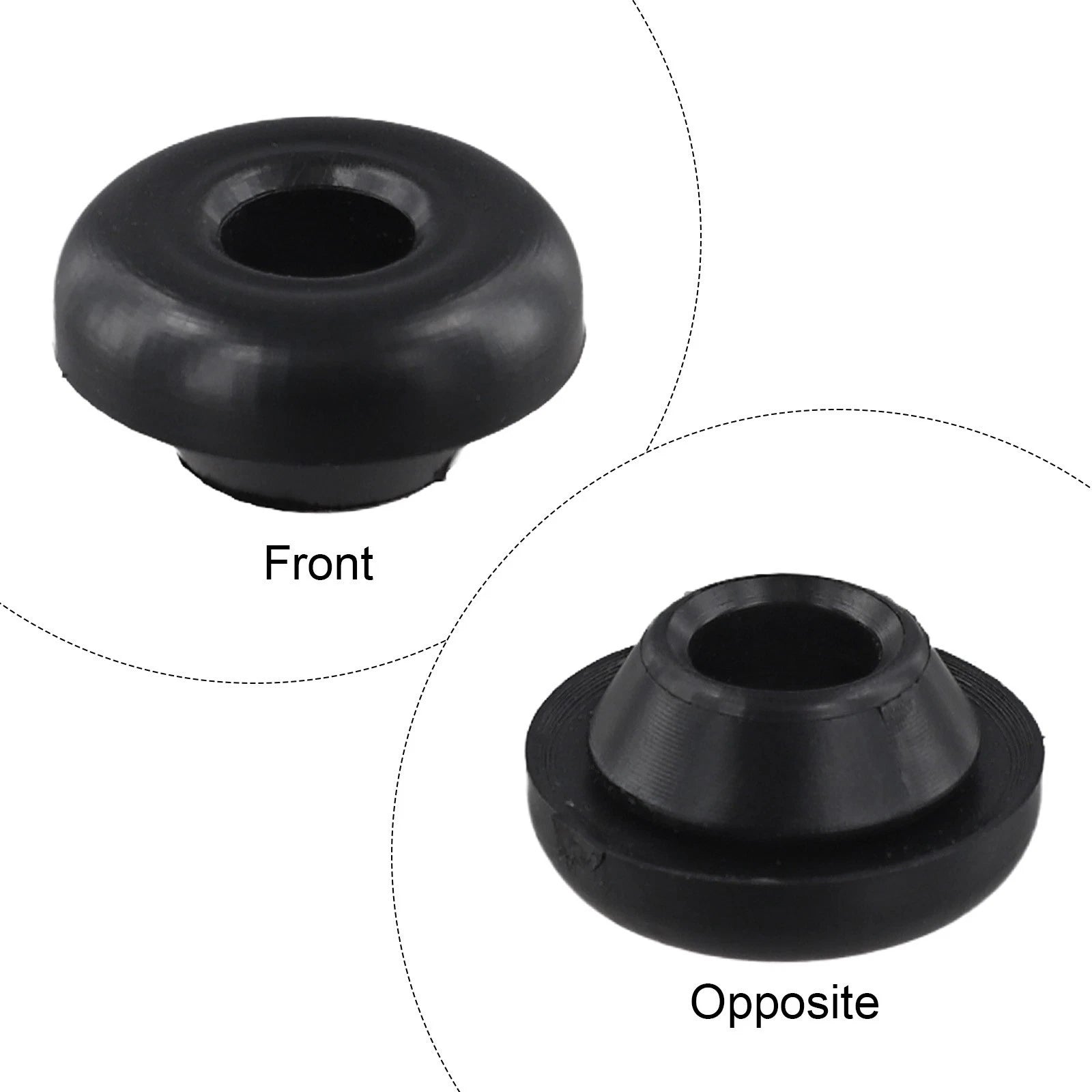 Rubber Hood Support Prop Rod Grommet For For Impreza For Wrx For