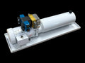 Spx Hydraulic Power Pack W/ 3 Gal Reservoir, 3hp 3 Phase 230/460V