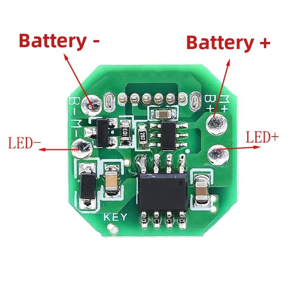 Type C Driver Board Flashlight DIY