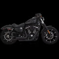 Vance & Hines Hd Sportster 04-22 Mini Grenades Black Pcx Full System