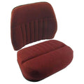 S118581 Cushion Set, Red Fabric, Deluxe Style - (.) Fits International