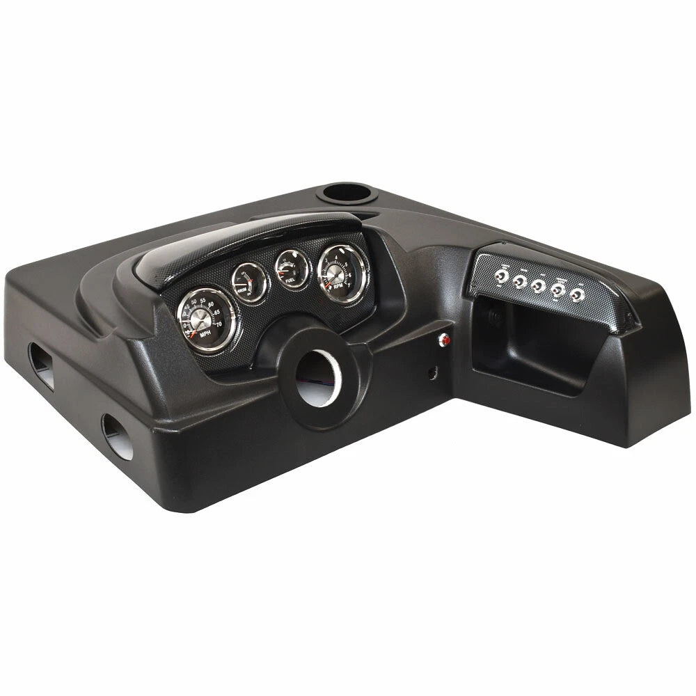 Lowe Boat Console Dash Panel 2374691 | Fishing Machine Black Mercury