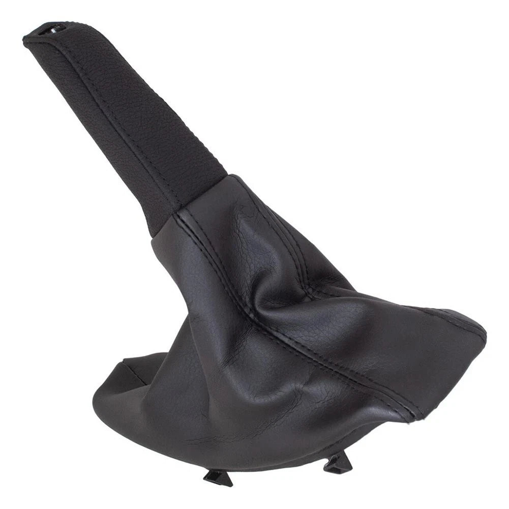 Cleverly Designed Leather Covers For Car's Gear Shift & Handbrake Area
